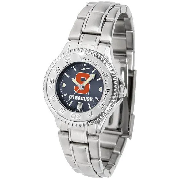 Syracuse Orange Competitor AnoChrome - Steel Band Watch