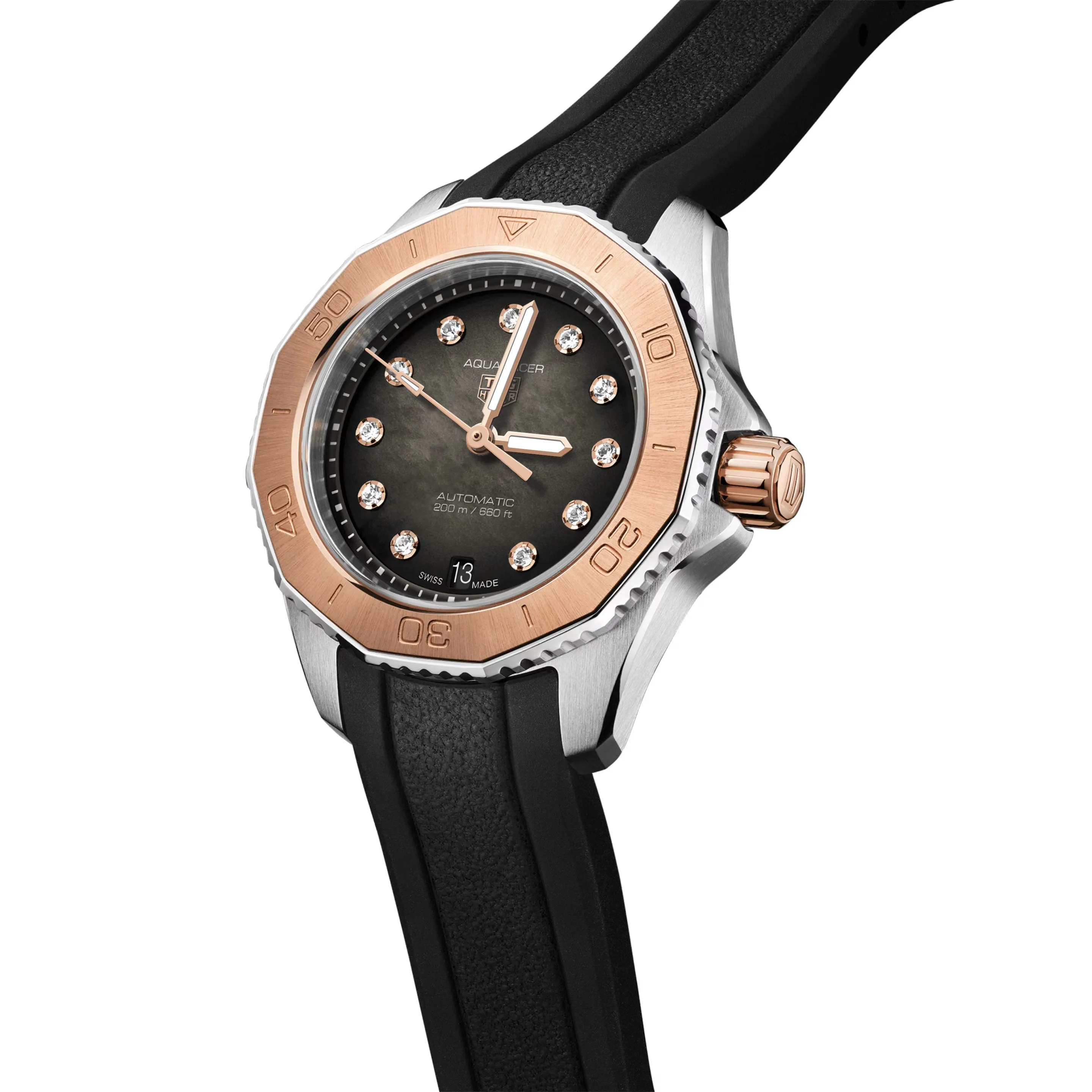 Tag Heuer Aquaracer Professional 200 Ladies Black Watch WBP2451.FT6200