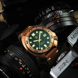 The Sea Titan AG Collective Bronze Series 200m Diver Watch G 8044 G-GN