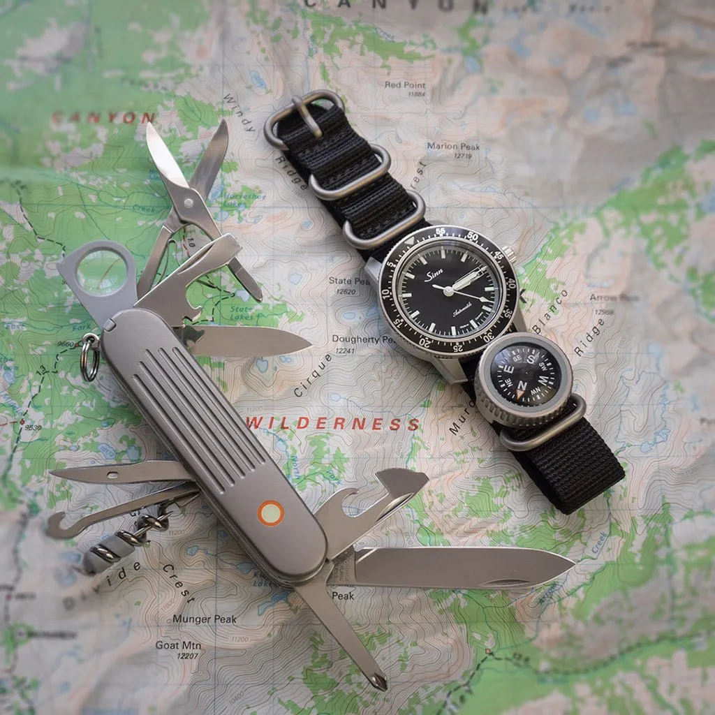 Ti-HDR Strap 20mm - Black