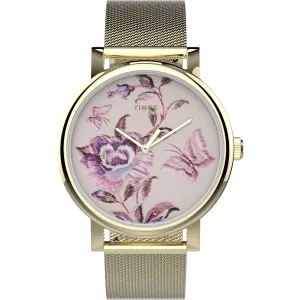 Timex Pink Dial Analog Women Watch - TW2U19400