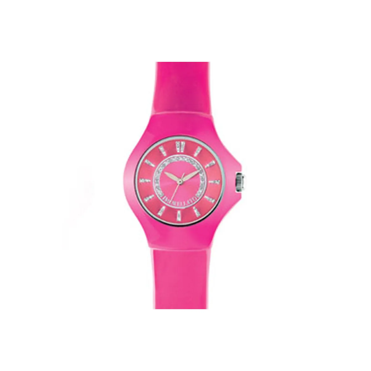 Two Tone Pink Lady Swaroski Colours Waterproof Watch