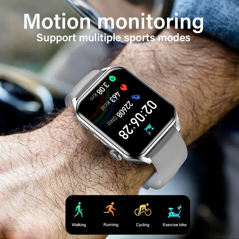 Ultra-Thin Smart Watch Split-Screen Always-on HD Display