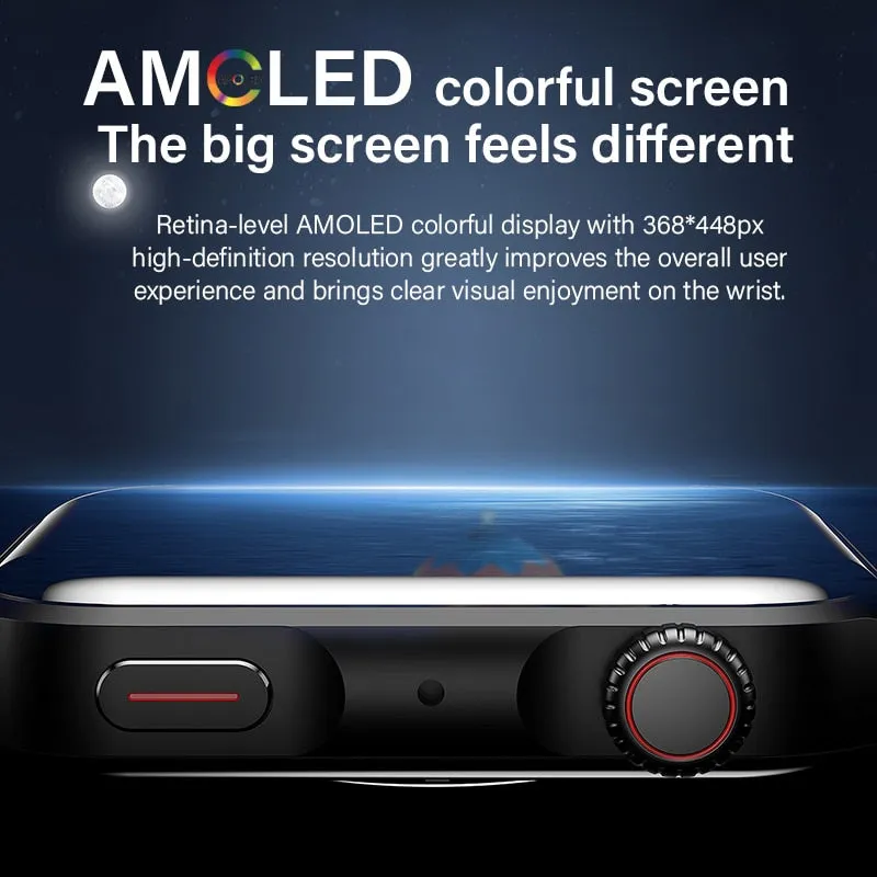 Ultra-Thin Smart Watch Split-Screen Always-on HD Display