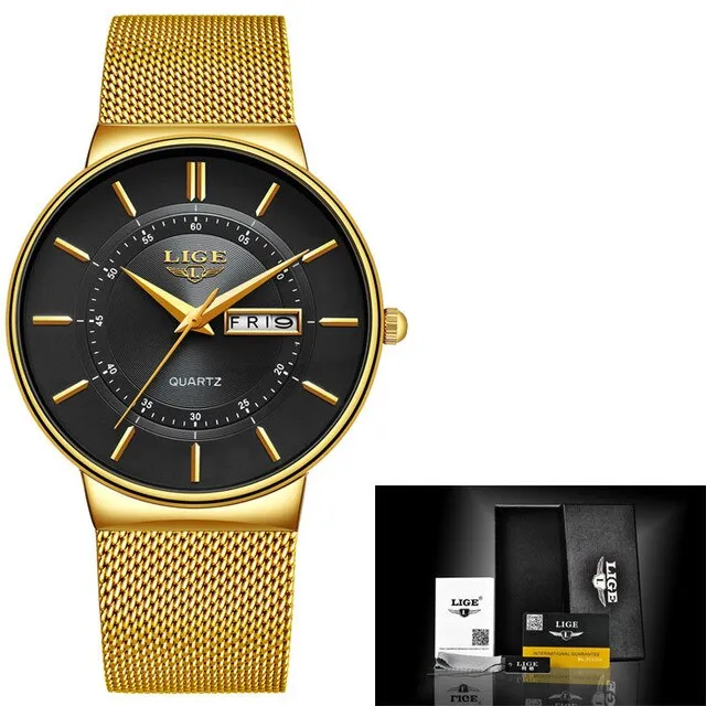 Ultra-Thin Waterproof Men's Luxury Watch