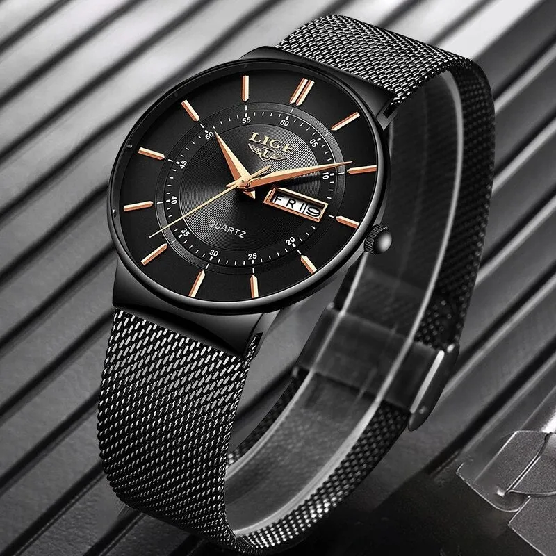 Ultra-Thin Waterproof Men's Luxury Watch