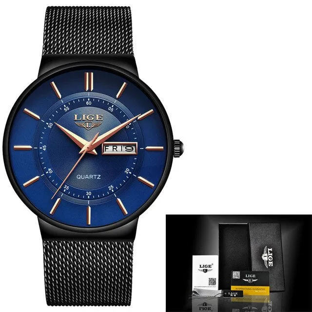 Ultra-Thin Waterproof Men's Luxury Watch