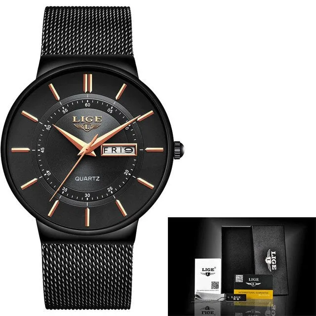 Ultra-Thin Waterproof Men's Luxury Watch