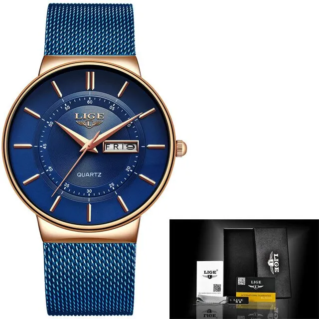 Ultra-Thin Waterproof Men's Luxury Watch