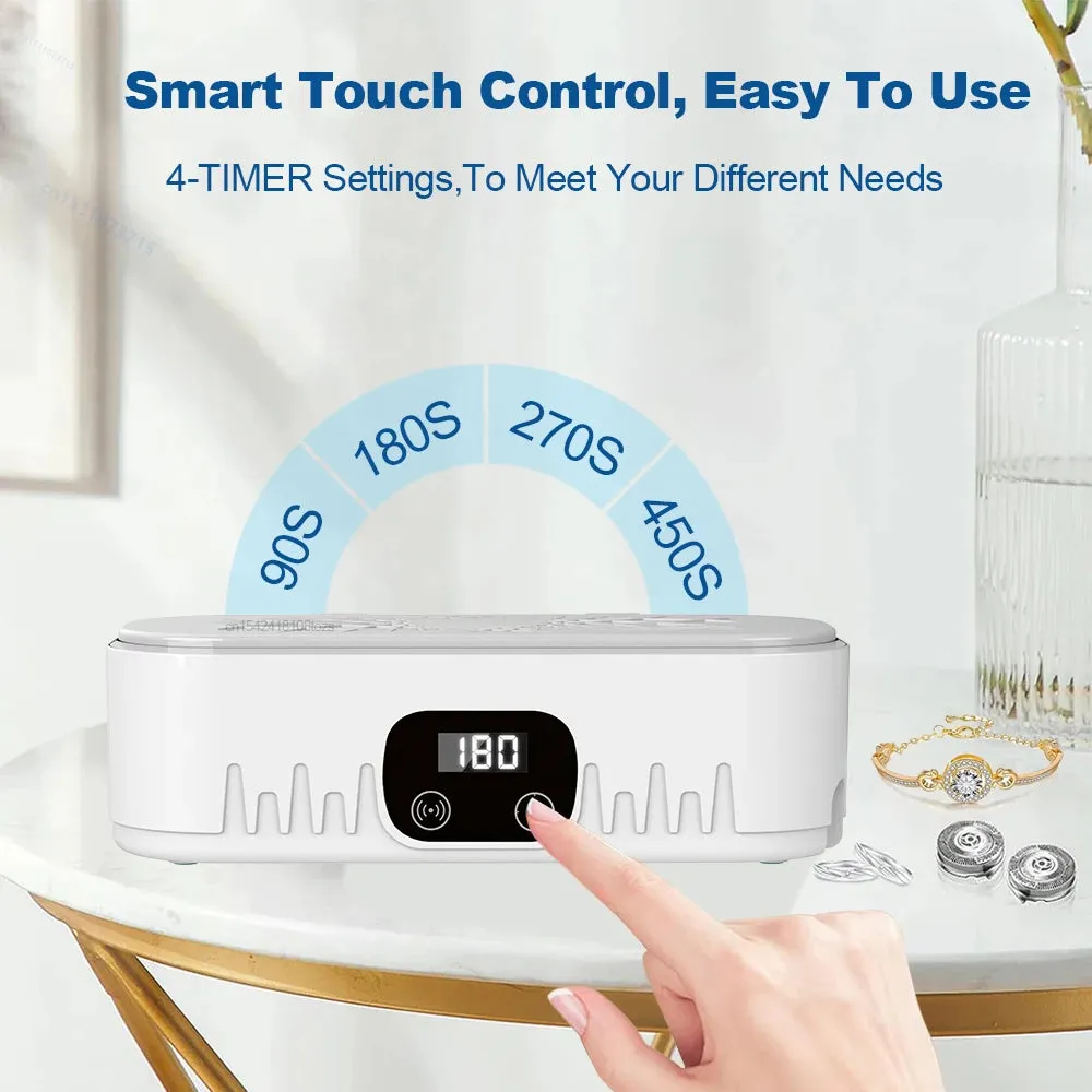 Ultrasonic Jewelry and Glasses Cleaner