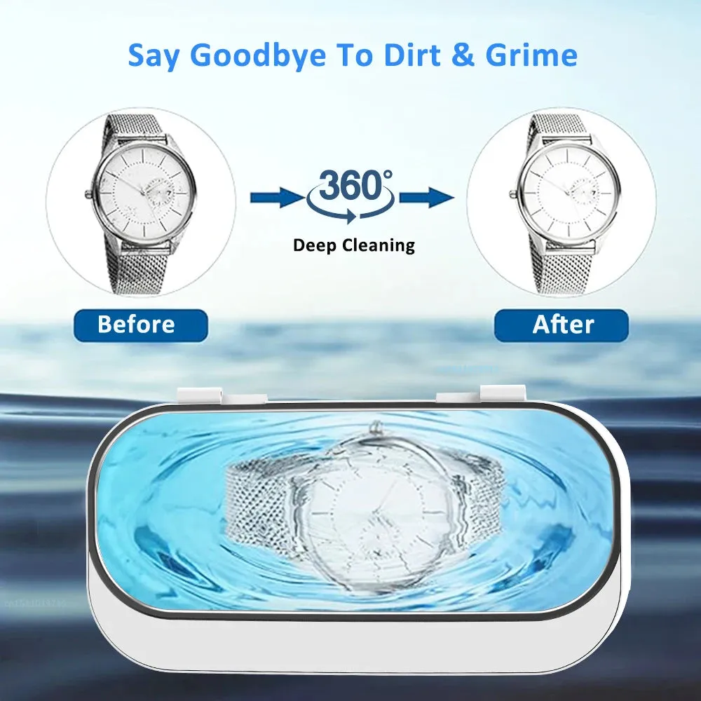 Ultrasonic Jewelry and Glasses Cleaner
