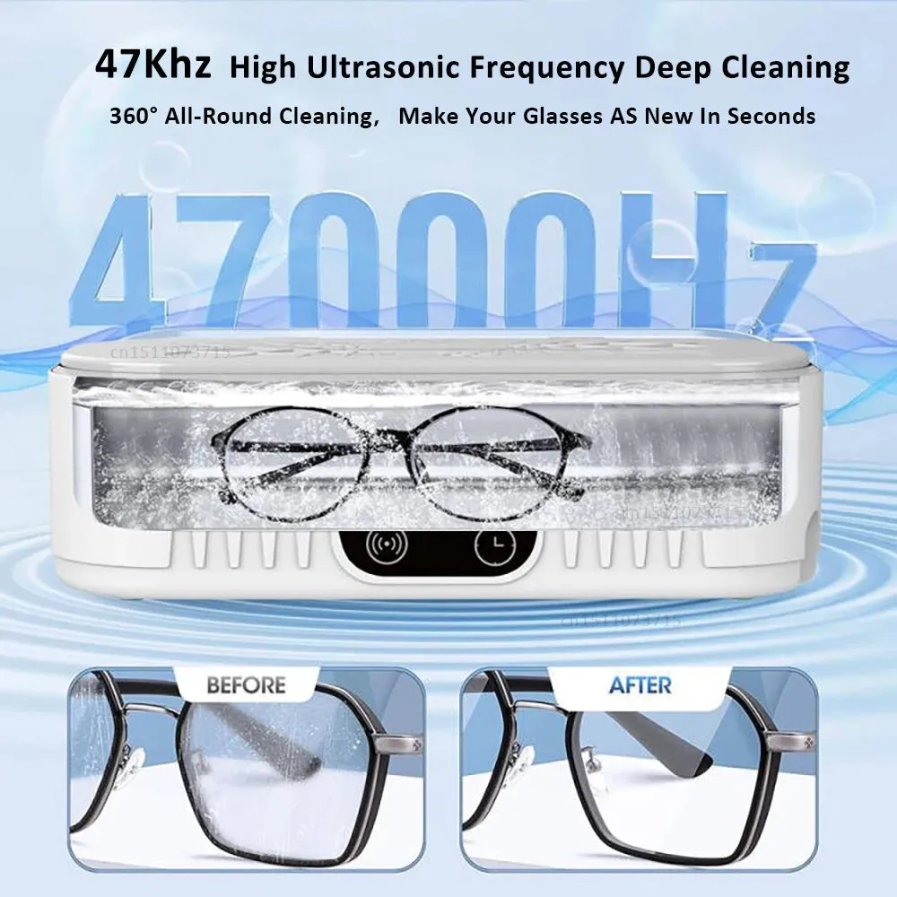 Ultrasonic Jewelry and Glasses Cleaner