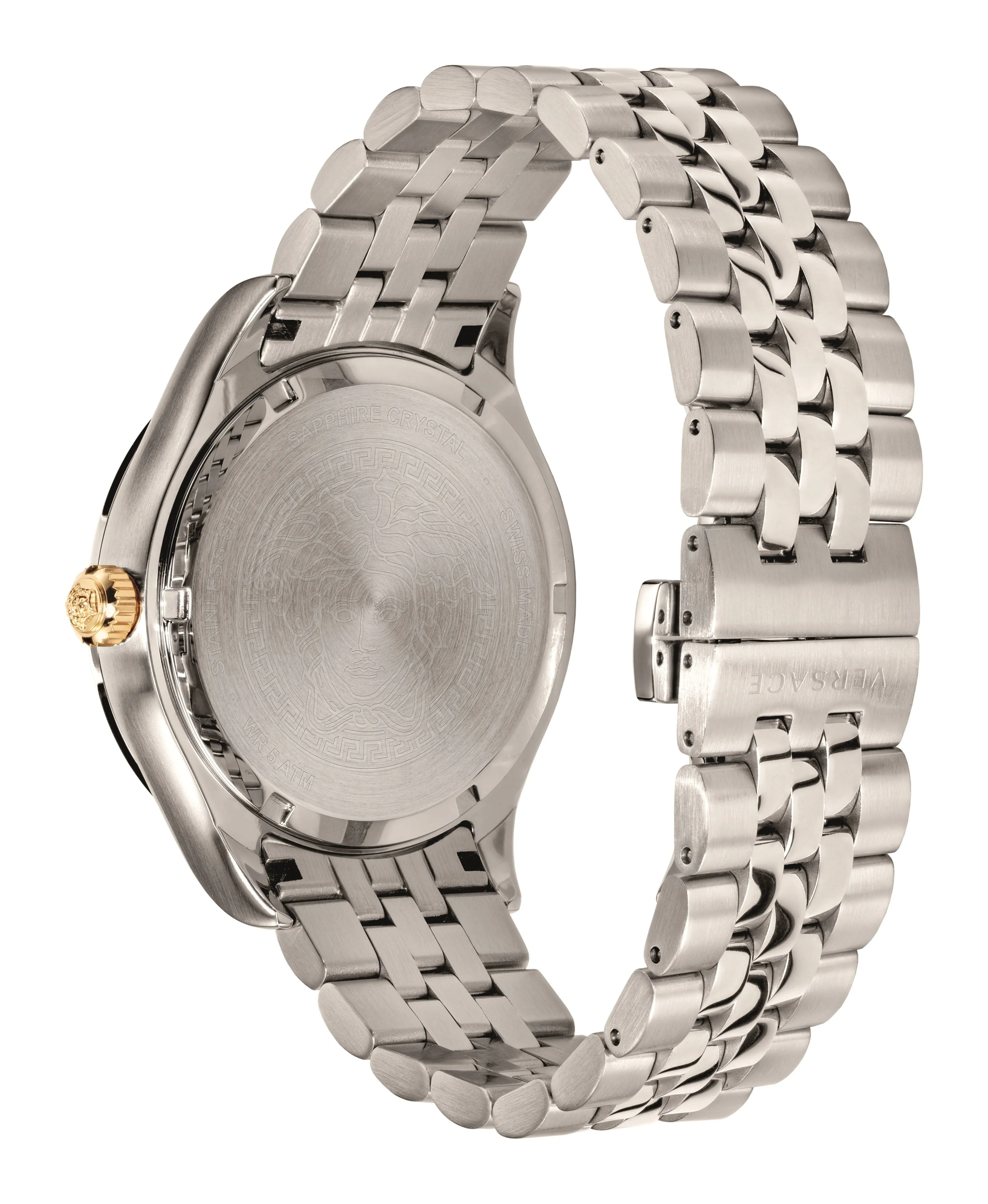 Versace Hellen Black Dial Men Watch - Vevk00420