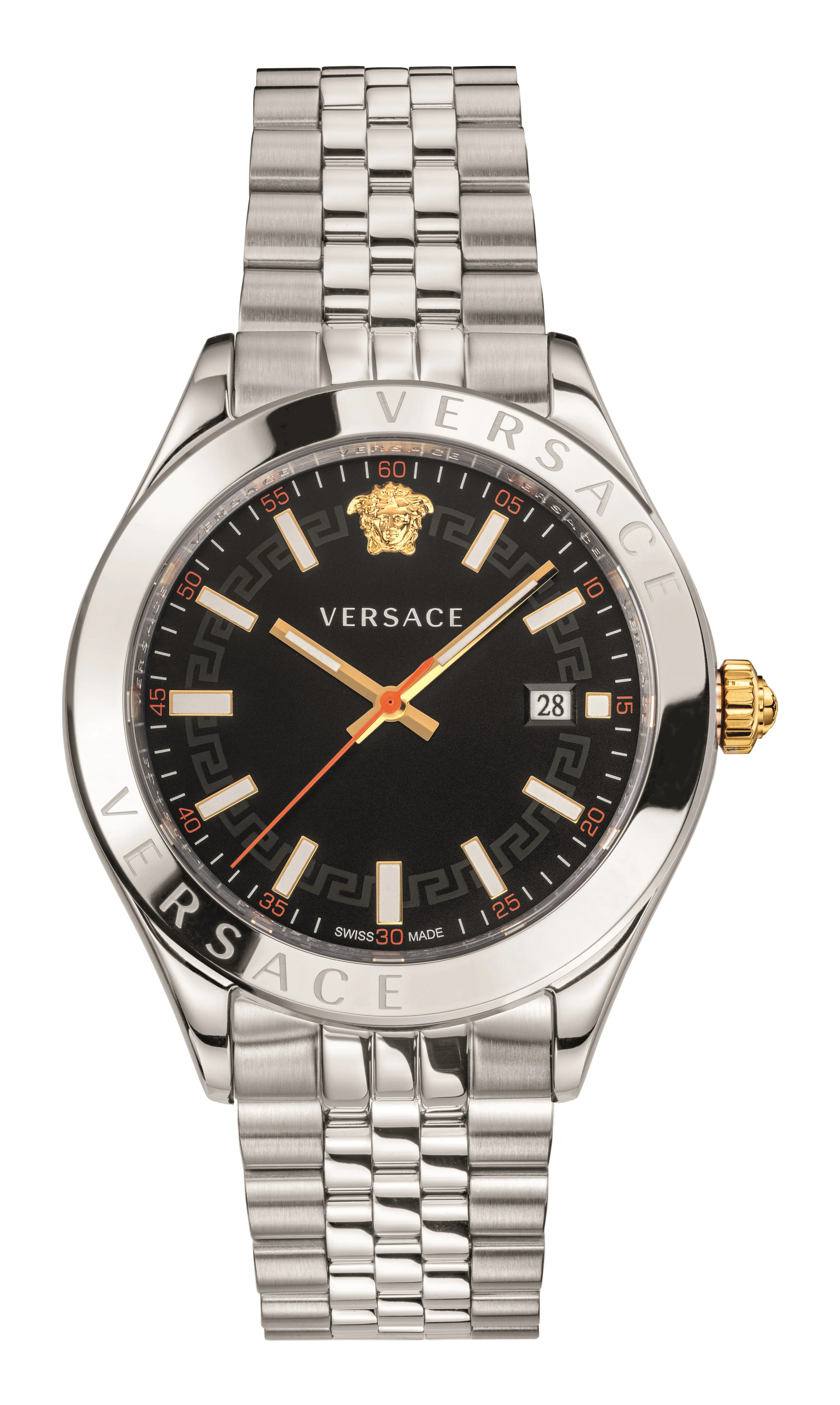 Versace Hellen Black Dial Men Watch - Vevk00420