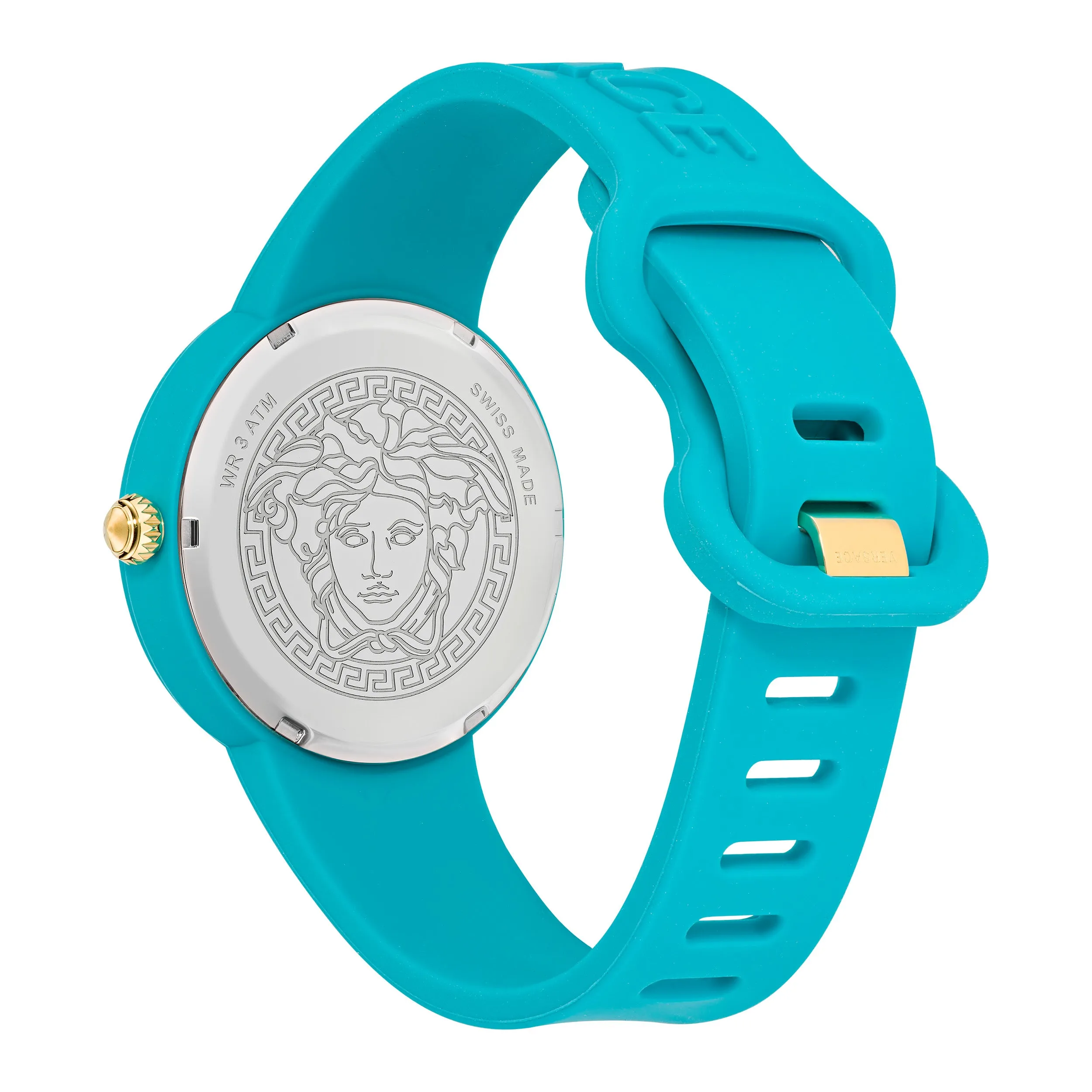 Versace Medusa Turquoise Dial Women Watch - Ve6G00423