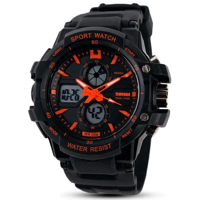 Waterproof Multi-Functional Sports Watch