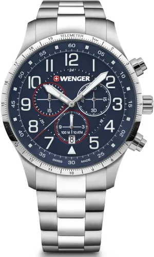 WEN Watch Attitude Chrono Blue