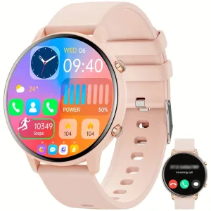 Women's 1.39'' Smartwatch – Wireless Call, Voice Assistant, and 100  Sports Modes