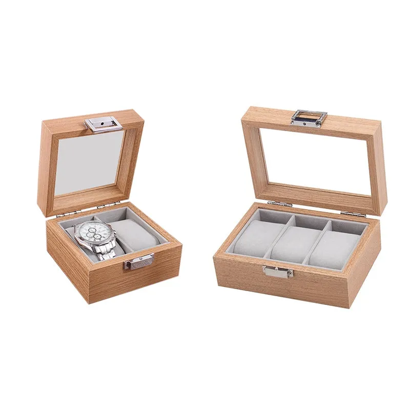 Wooden Watch Box, Organizer, Storage, Display, Case & Holder